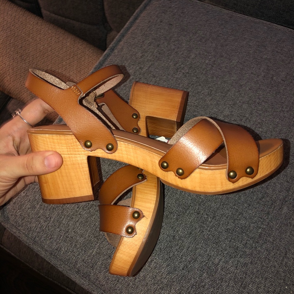 Altar’d State Wooden Block Heels